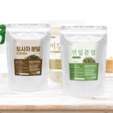 몸신 돌고래팩 재료 900g 2세트 연잎가루 미강가루 토사자가루